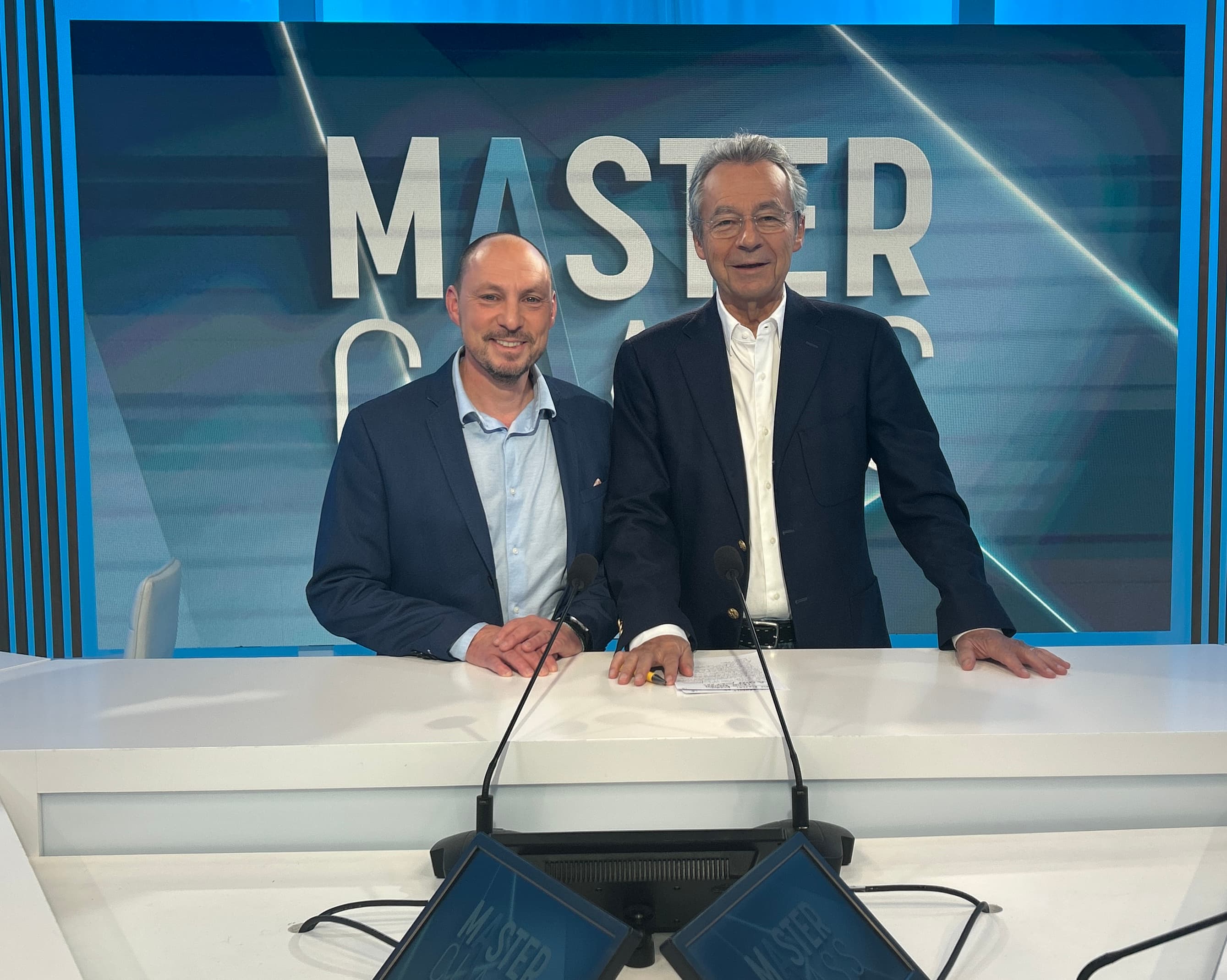 Yannick Leclerc interviewé par Michel Denisot pour Le Point