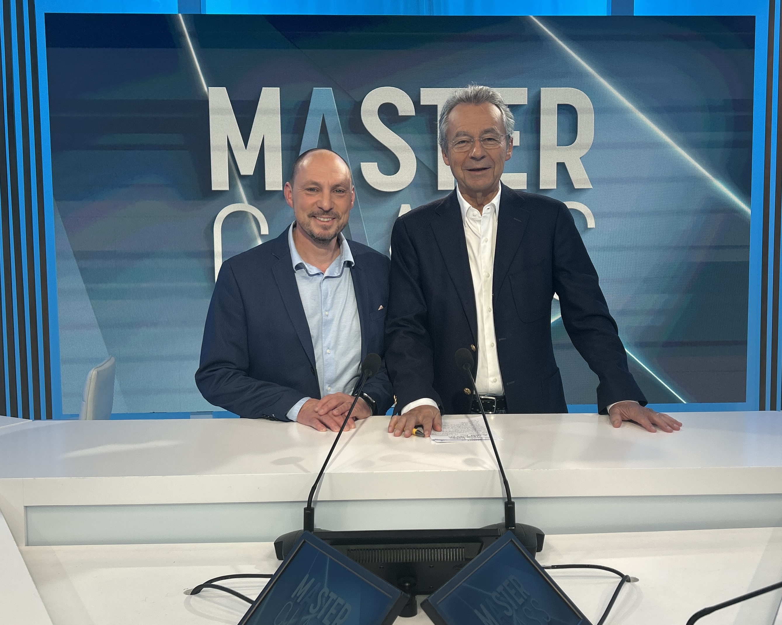 Yannick Leclerc à sa table — Masterclass par Michel Denisot pour Le Point